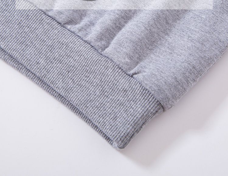 純棉立體連帽長袖上衣/帽T-傻傻恐龍-藍色