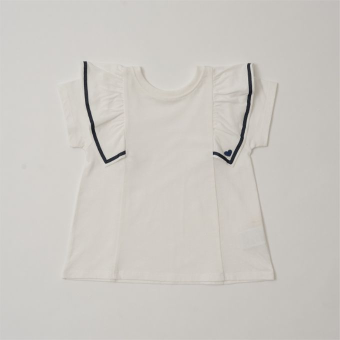 日本 Lycee mine - 雙層荷葉澎澎袖正反穿上衣-薄荷綠