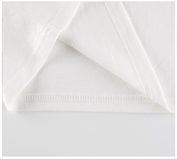 純棉圓領薄長袖上衣-亮晶晶愛心-米白+紫