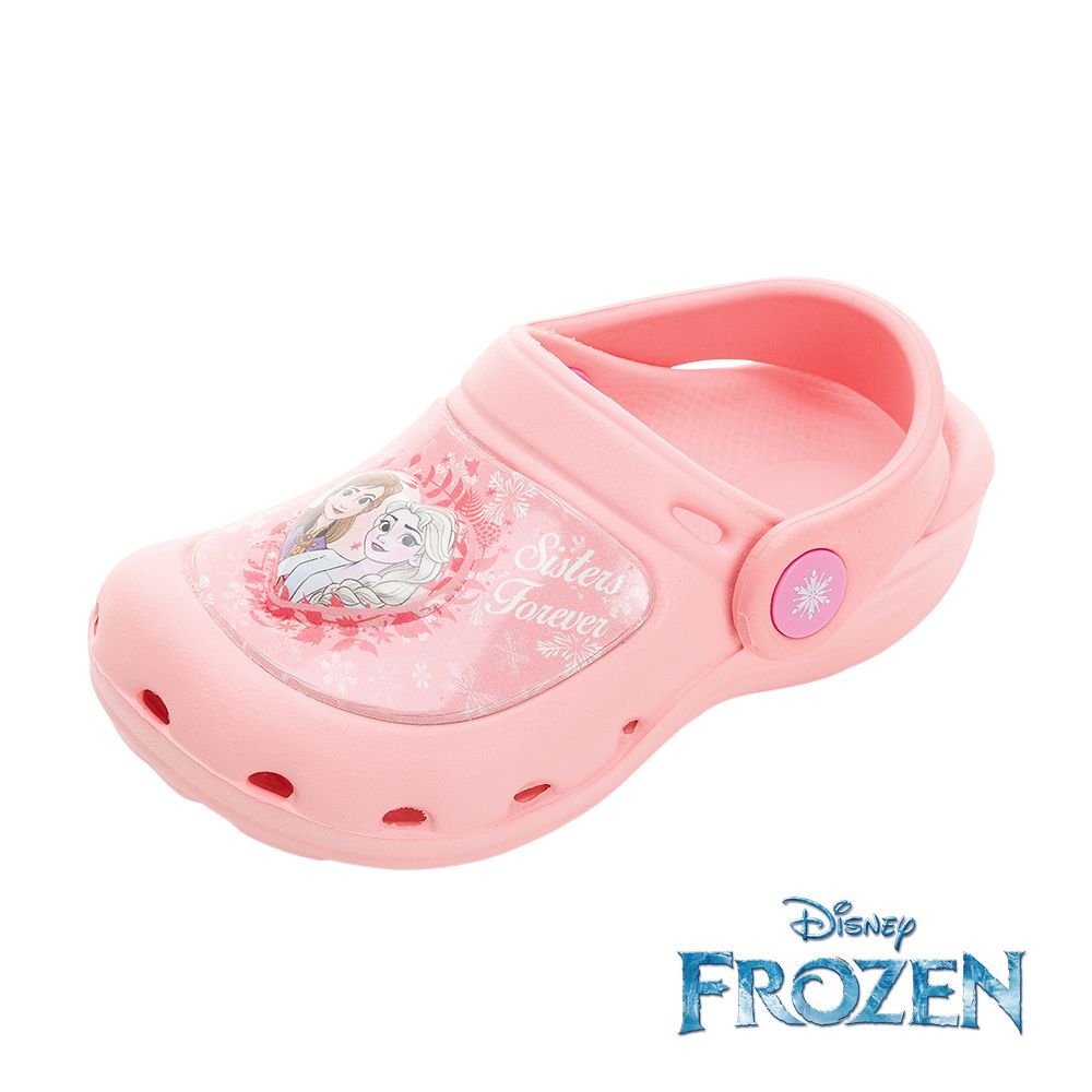 Disney 迪士尼 - 冰雪奇緣 童鞋 電燈園丁鞋 FNKG41403-水陸兩用-蜜桃粉-(中童段)
