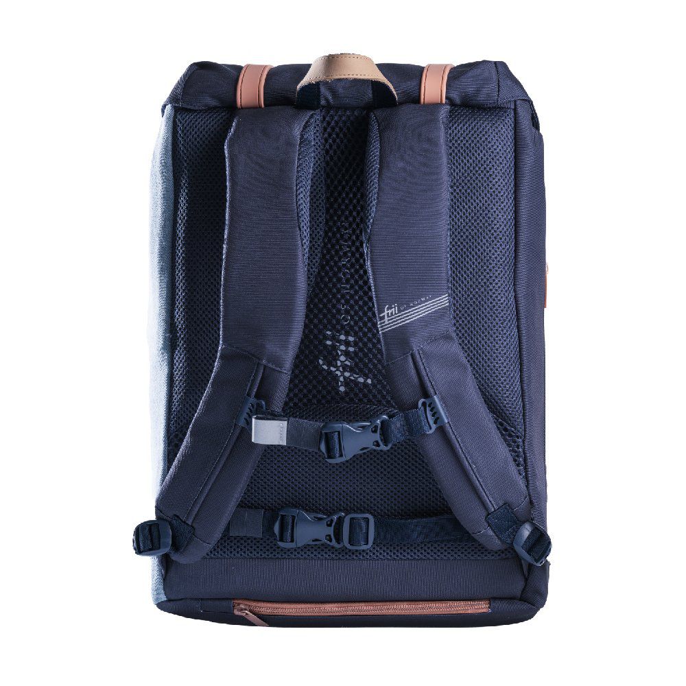 挪威Frii - Retro書包30L-牛仔藍'22