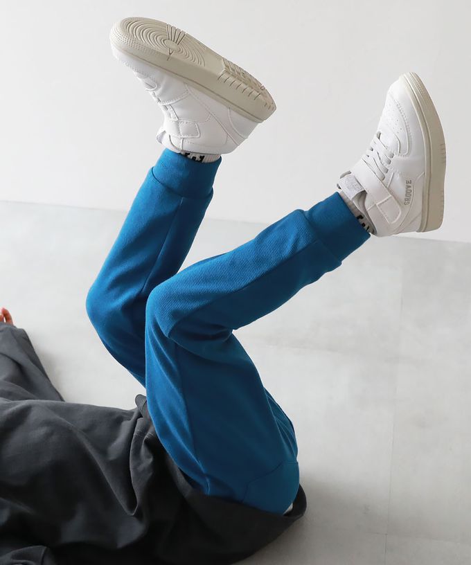 日本 devirock - 熱銷定番 超彈力羅紋束口長褲-黑