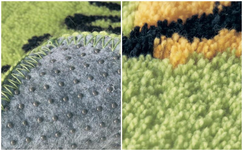 日本千趣會 - 史努比 止滑腳踏墊/坐墊-方形-藍 (38x38cm)