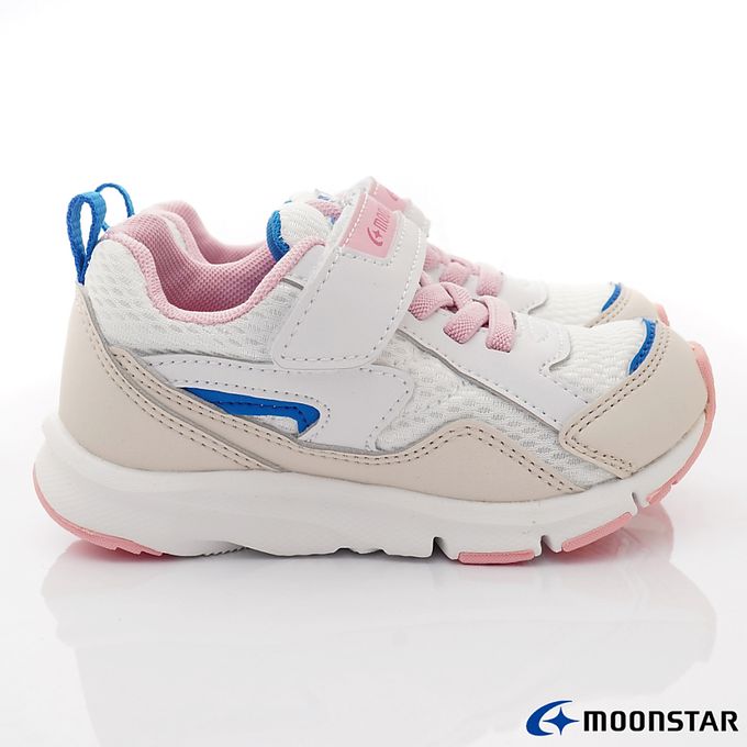 Moonstar日本月星 - 運動系列機能童鞋-MSCNC26884白粉(中大童)-運動鞋-白粉