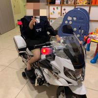 親親 Ching Ching - BMW 重機警車兒童電動摩托車 (原廠授權)-白色