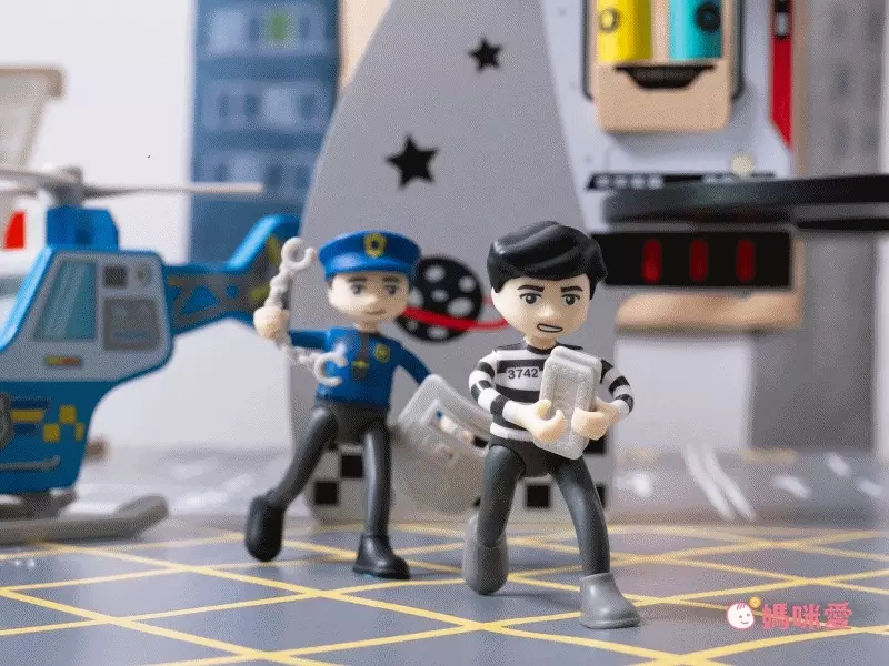 高達30種配件＆機關！【德國 Hape】木製軌道組