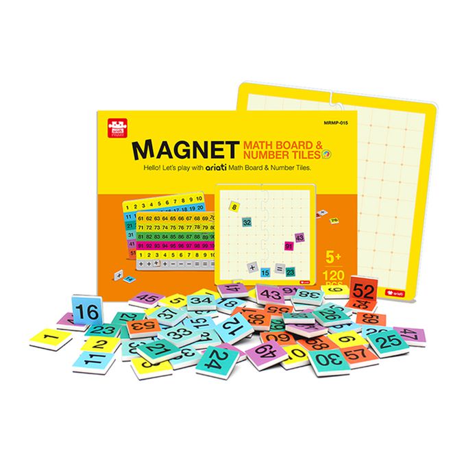 韓國 Ariati - 磁性遊戲書-數學方塊