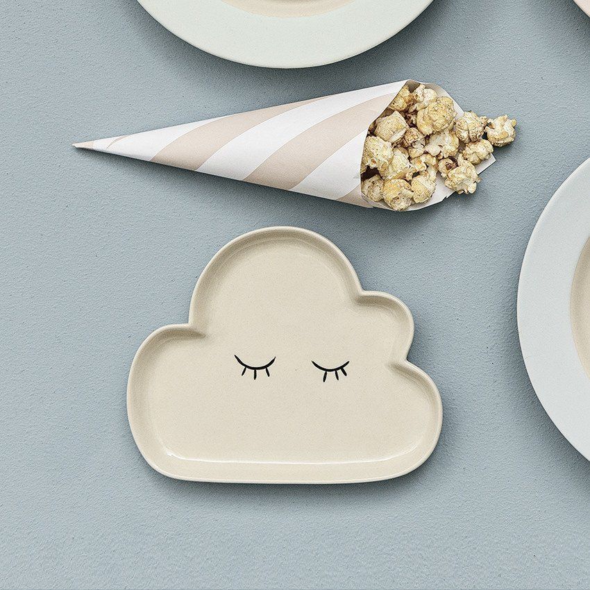 BLOOMINGVILLE - 眉毛彎彎-雲朵小姐(白)