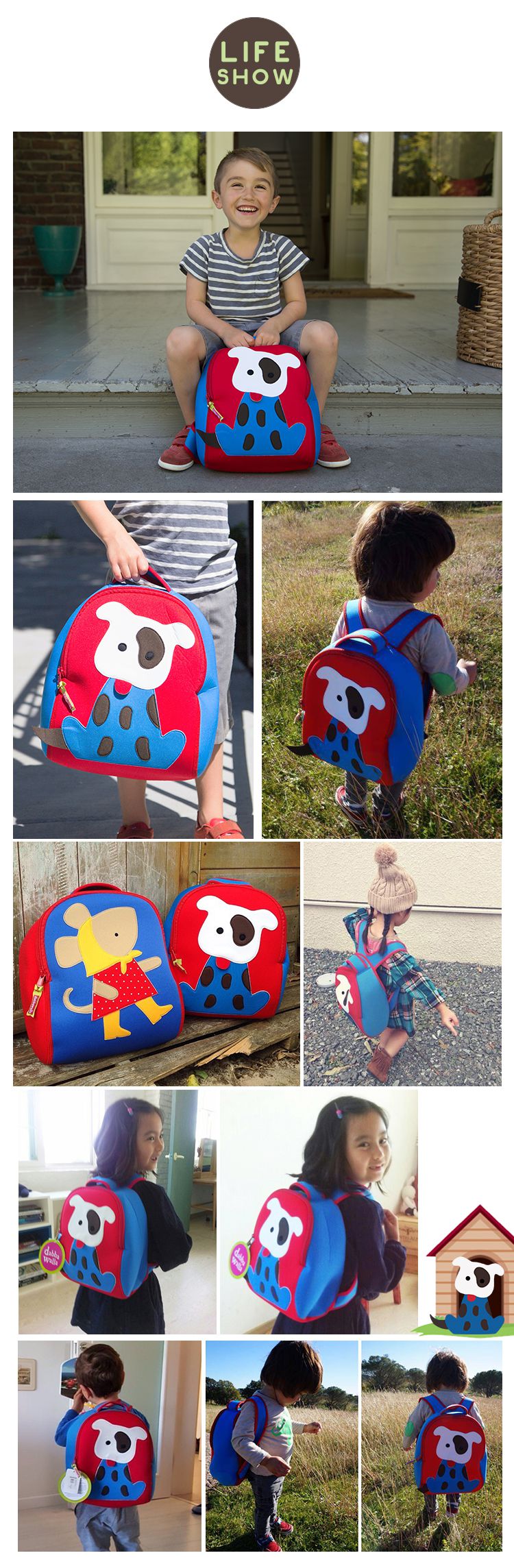 美國 Dabbawalla - 瓦拉包-狗狗後背包