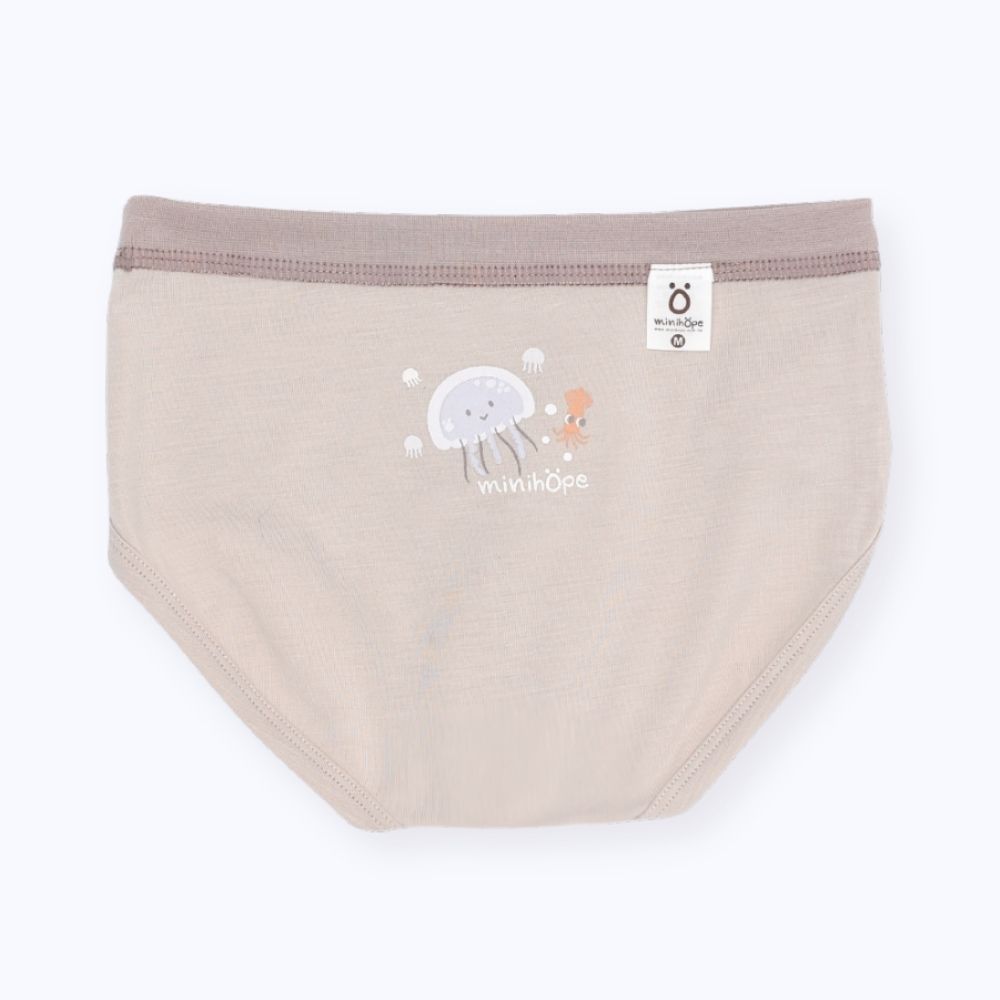 男童三角褲-歡樂跳舞的水母