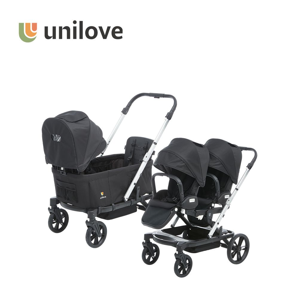 Trio Trolly 多地形全能手推車 Wagon露營推車+城市套件組+嬰兒延伸套件組