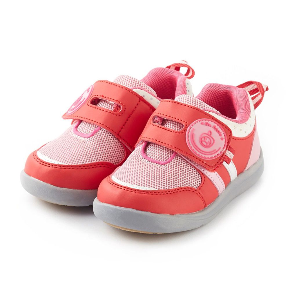 Dr. Apple - 機能童鞋-絕色酷玩經典剪裁-桃紅