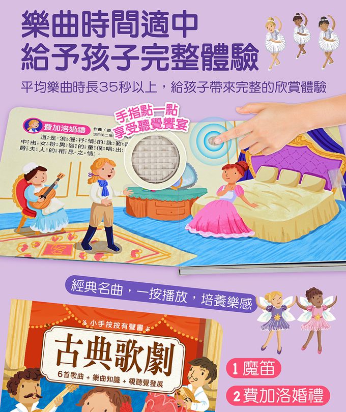芭蕾舞曲-小手按按有聲書