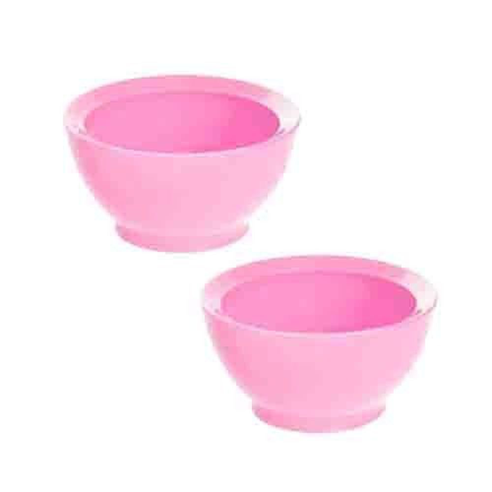 美國 Calibowl - 8oz防漏學習碗-粉色x2入