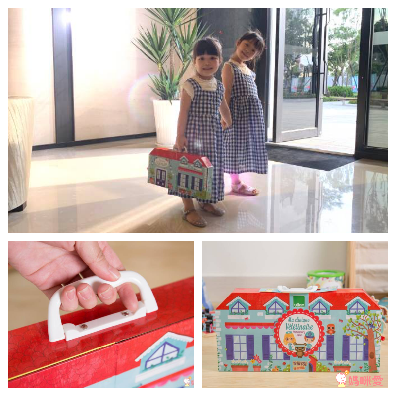 法國 Vilac 超質感玩具系列♔ 手提攜帶家家酒～帶出門詢問度超高★觸覺啟發桌遊～啟發幼兒大腦！