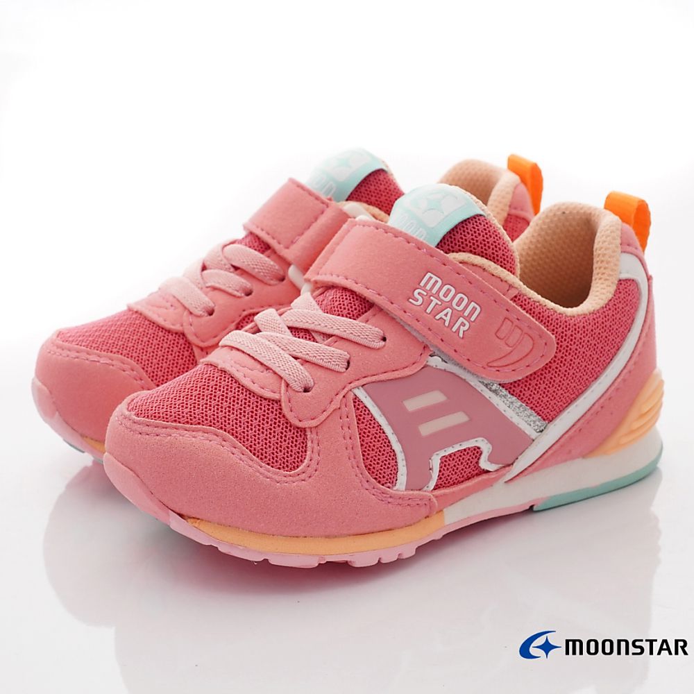 Moonstar日本月星 - HI系列十大機能運動鞋(中小童款)-粉