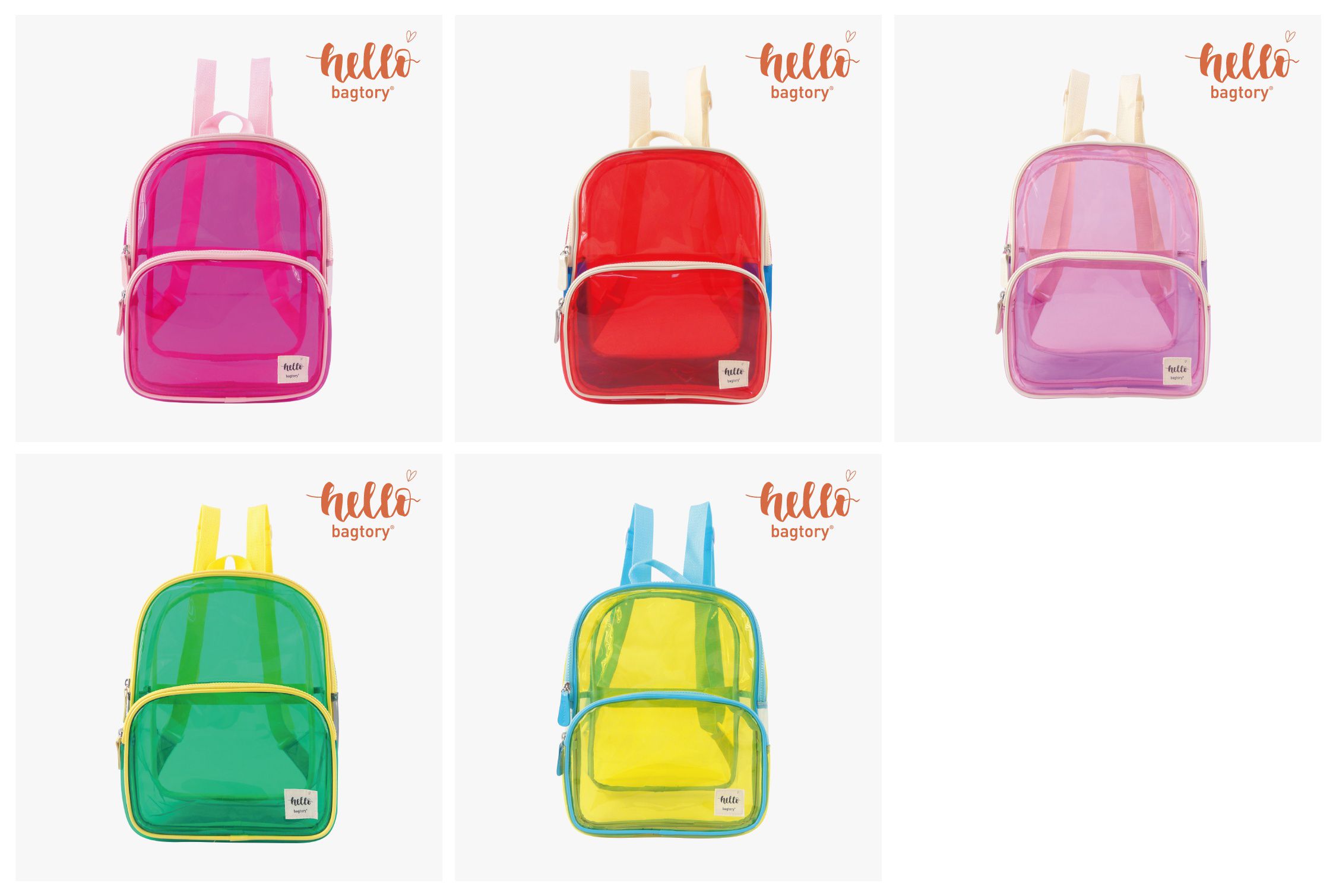 香港百寶袋王 Bagtory HK - Hello 童袋系列-Backy 背包-單入-紫米