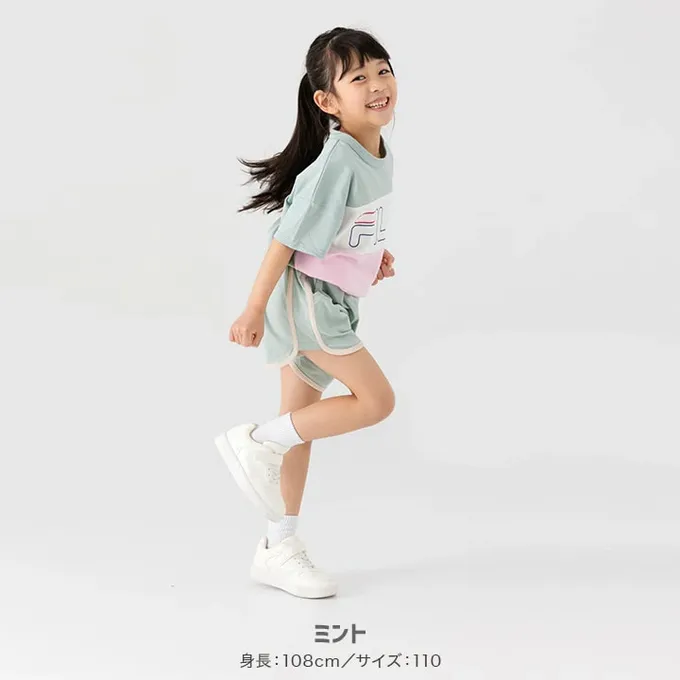 日本 Chil2 - 純棉運動風俏皮滾邊短褲-薰衣草