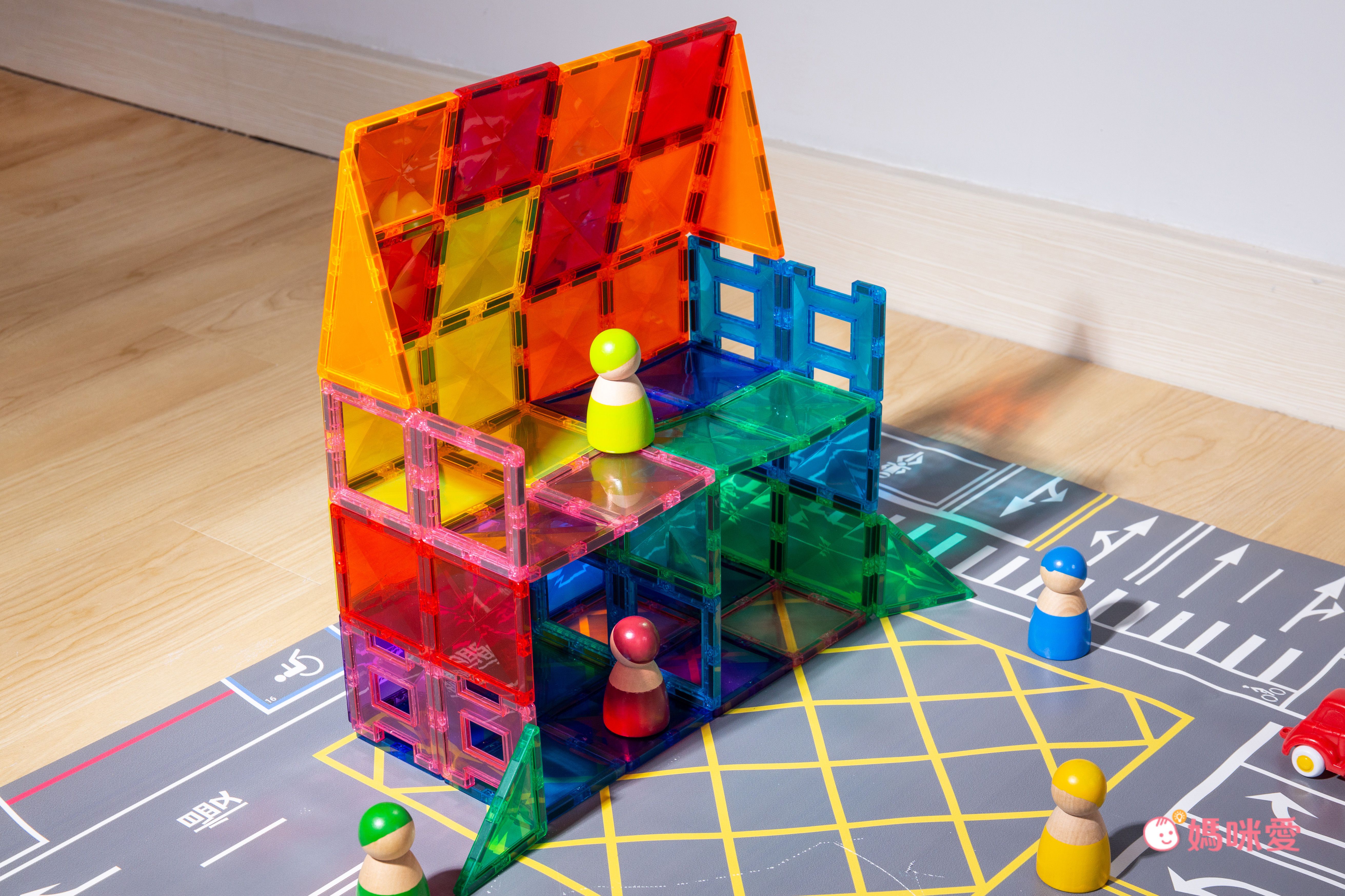 MiDeer - 多彩透光磁力片(60片)