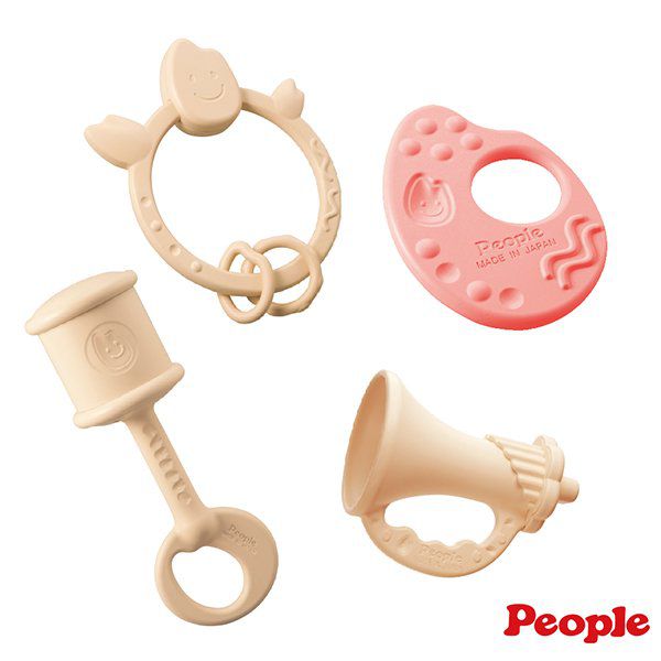 日本 People - 米的玩具紅白4件組合(季節限定)