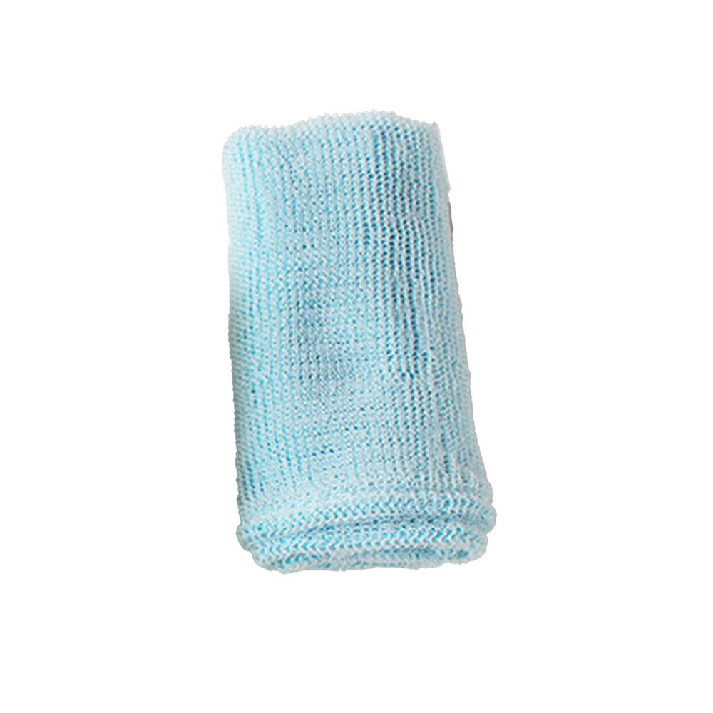 日本 MARNA - 日本製 奶油泡泡搓澡巾-1.2倍起泡力-藍 (約25x90cm)