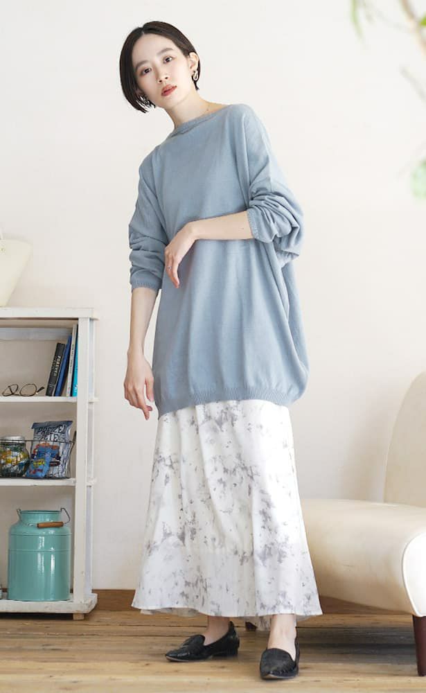 日本 zootie - 純棉薄針織飛鼠長袖上衣-蜜桃