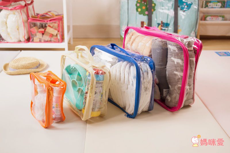 香港百寶袋王 Bagtory HK - 旅人包-4個尺寸各一/組-藍色