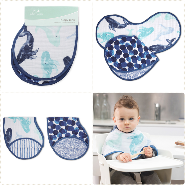 新花色登場！美國 Aden + Anais 包巾 / 被毯 / 圍兜