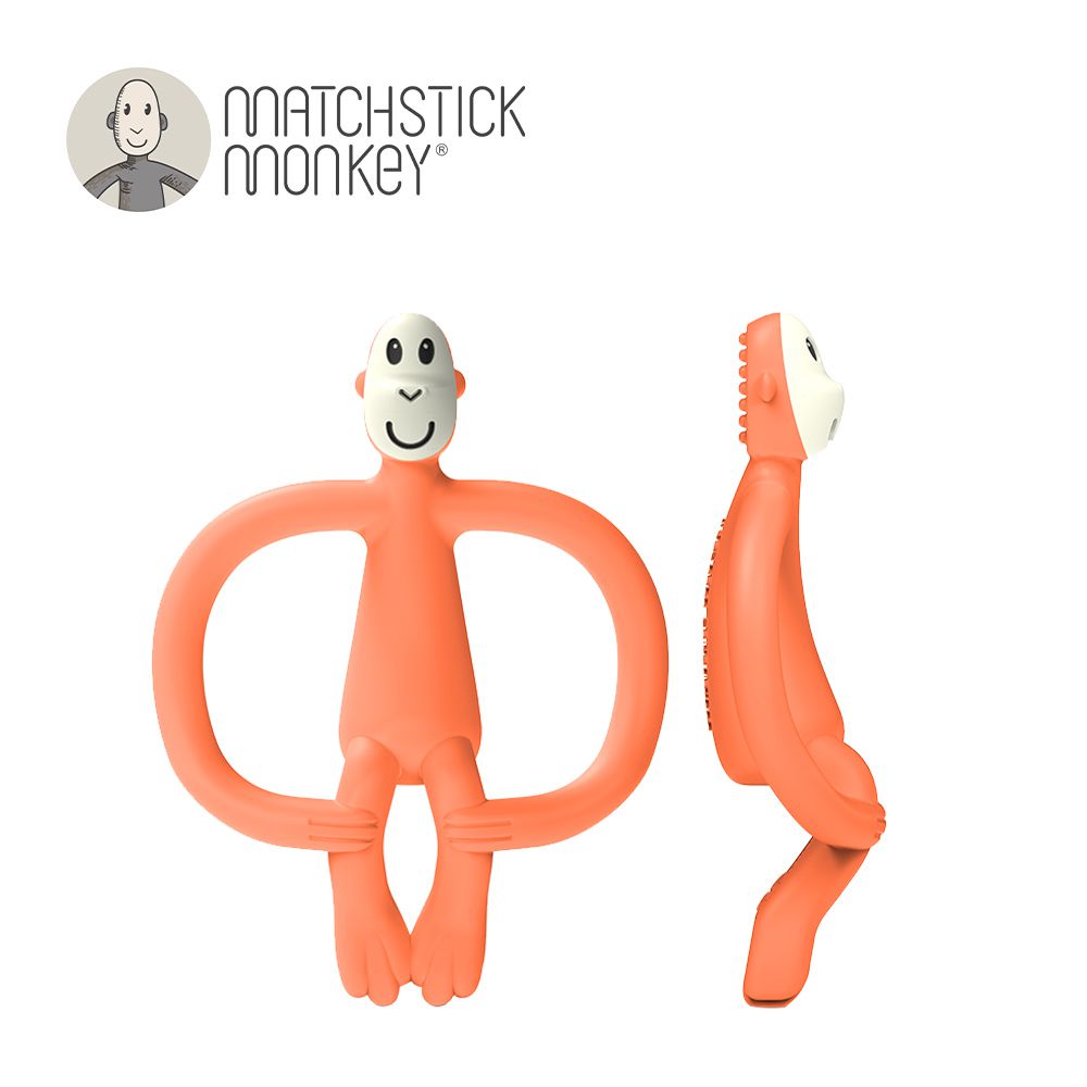 Matchstick Monkey - 英國咬咬猴牙刷固齒器-香橙猴