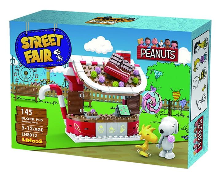 Linoos - 史努比歡樂廣場系列-巧克力糖果屋-145片
