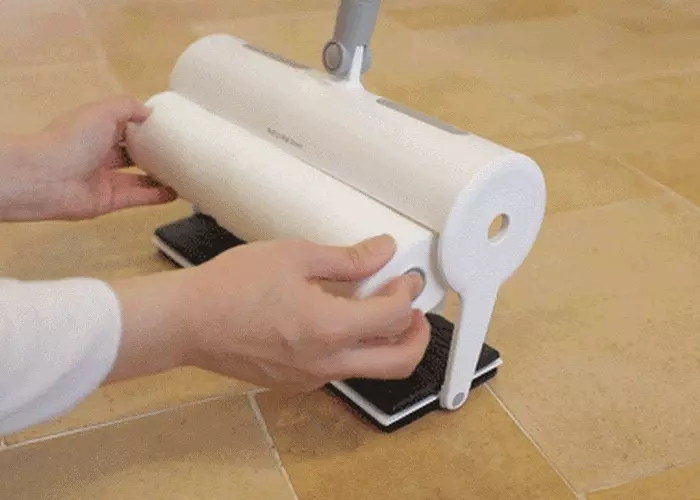 韓國 Rolling Mop Dawn - 自動吸塵拖把(附吸塵布)