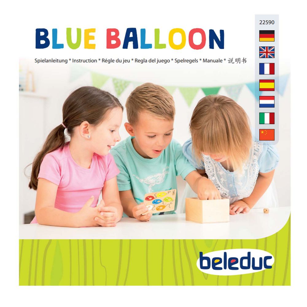 Beleduc - 桌遊類-幸運氣球-4歲以上