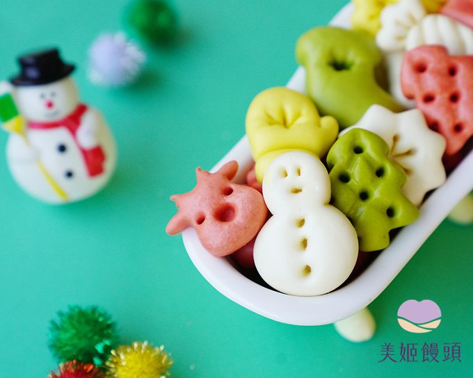 美姬饅頭 - 聖誕節一口小饅頭 (一袋)-180g