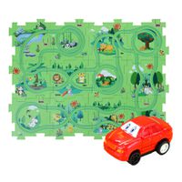 TOY PLANET 玩具星球 - 益智拼圖軌道-森林動物