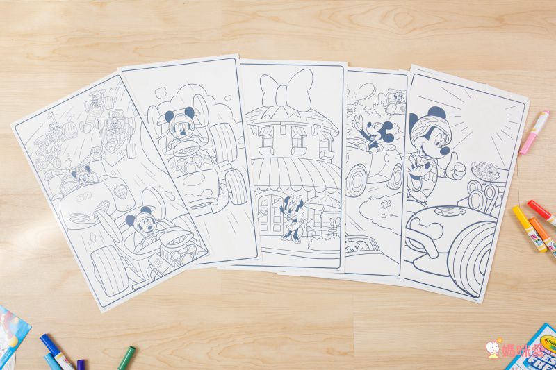 【迪士尼 ✖ 美國 Crayola 繪兒樂】39 折起！蠟筆、彩色筆、印章、著色本通通有