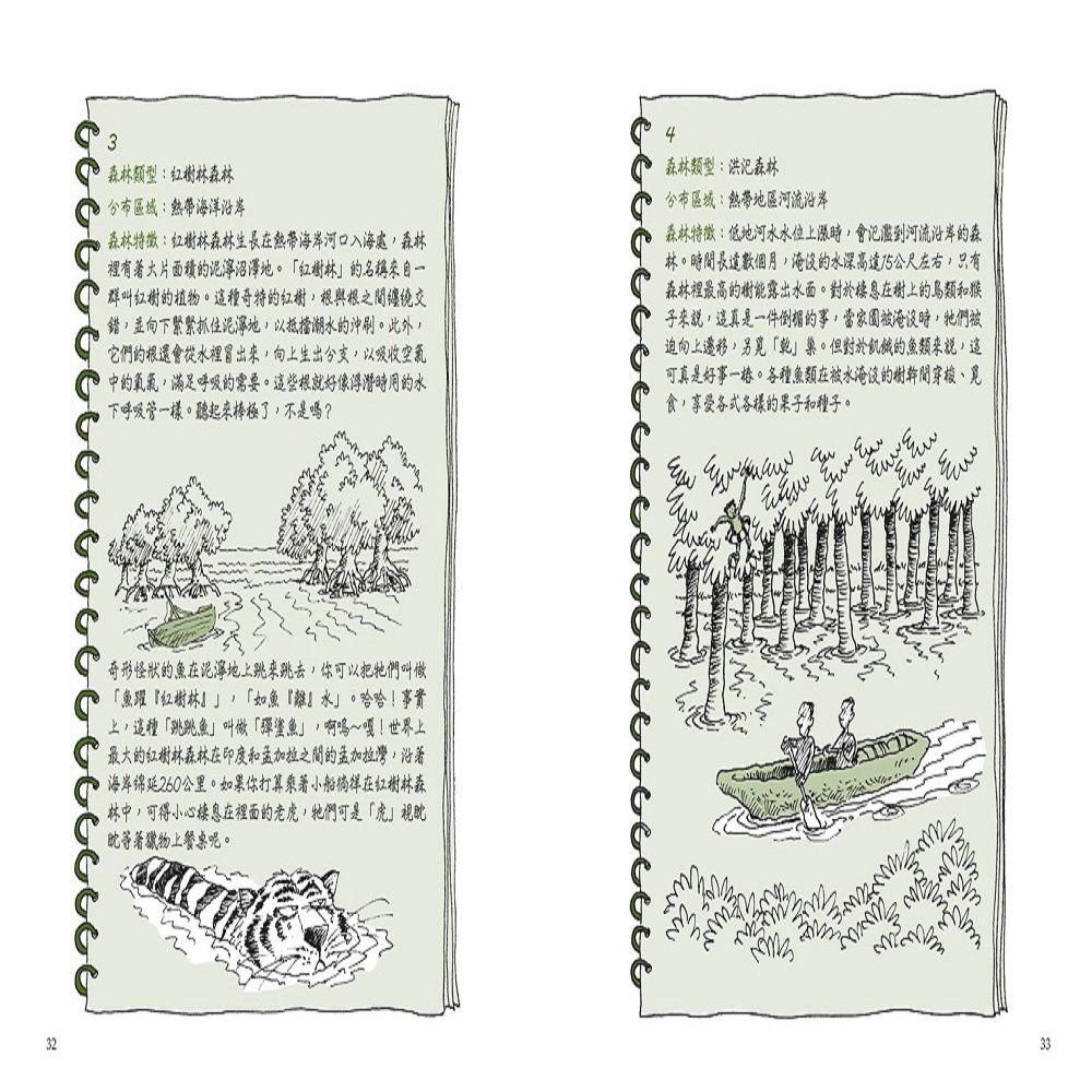 神奇酷地理套書1：自然環境大探祕(4冊)