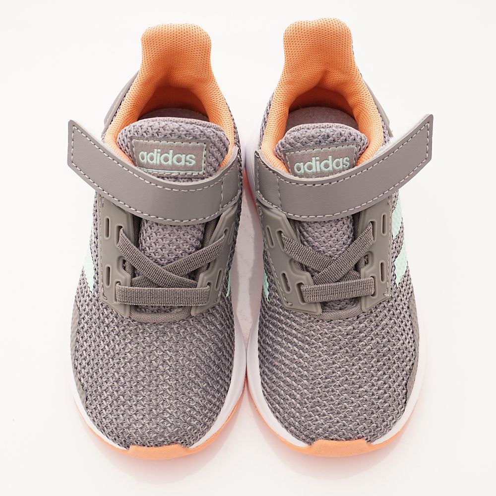 adidas - 愛迪達童鞋-超輕量慢跑鞋(寶寶段)-灰橘