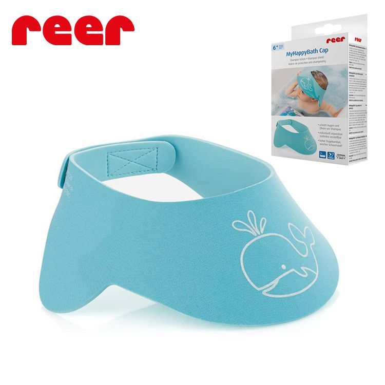 REER - MyHappyBath洗髮帽/藍鯨魚