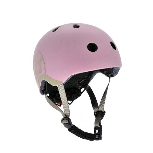 奧地利 Scoot & Ride - 安全帽S-M(頭圍51-56cm)-玫瑰粉