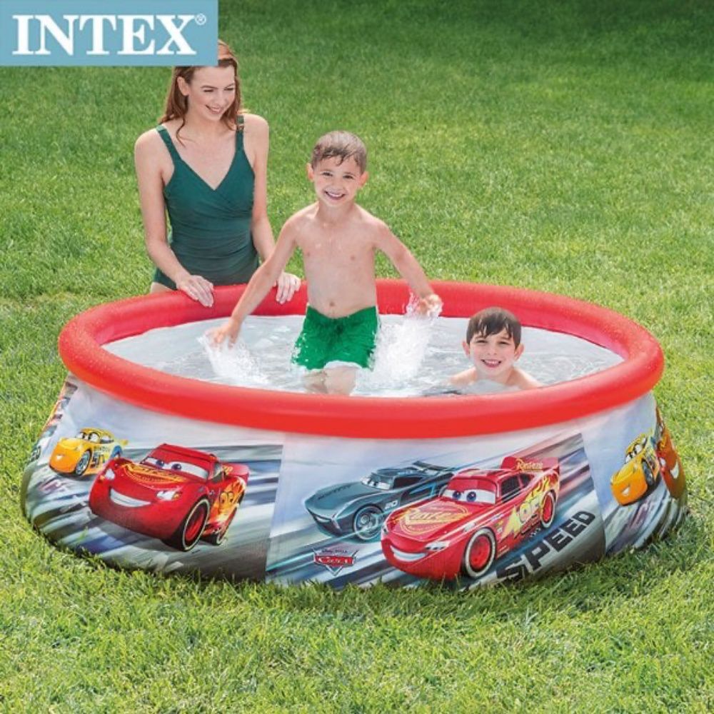 INTEX - CARS麥坤-簡易裝EASY SET游泳池180(880L)(28103)