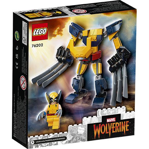 樂高 LEGO - 樂高積木 LEGO《 LT76202》SUPER HEROES 超級英雄系列 - Wolverine Mech Armor-141pcs