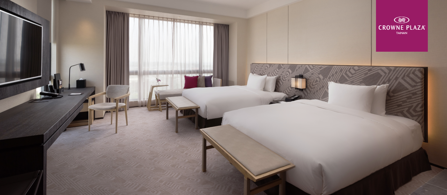 台南大員皇冠四人房2大1小$4299起 指定平日