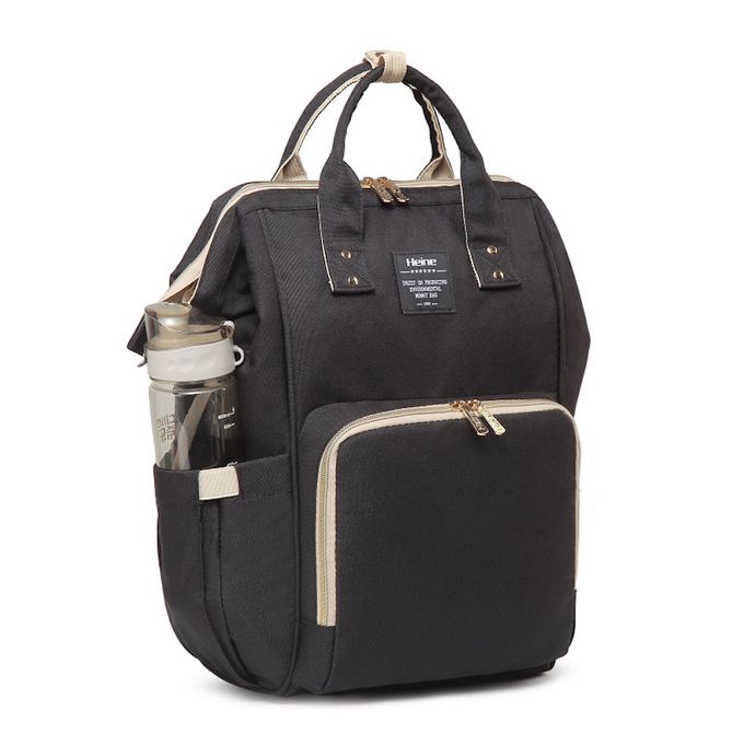 Heine 海恩 - WIN-182多功能媽媽包 後背包 防潑水背包 流行女包 育兒包 待產包-藍紫色