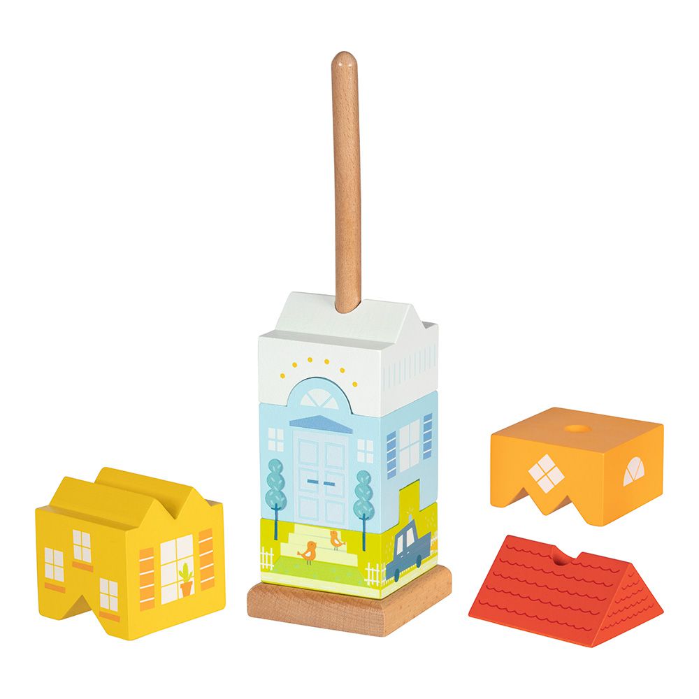 形狀配對蓋高樓