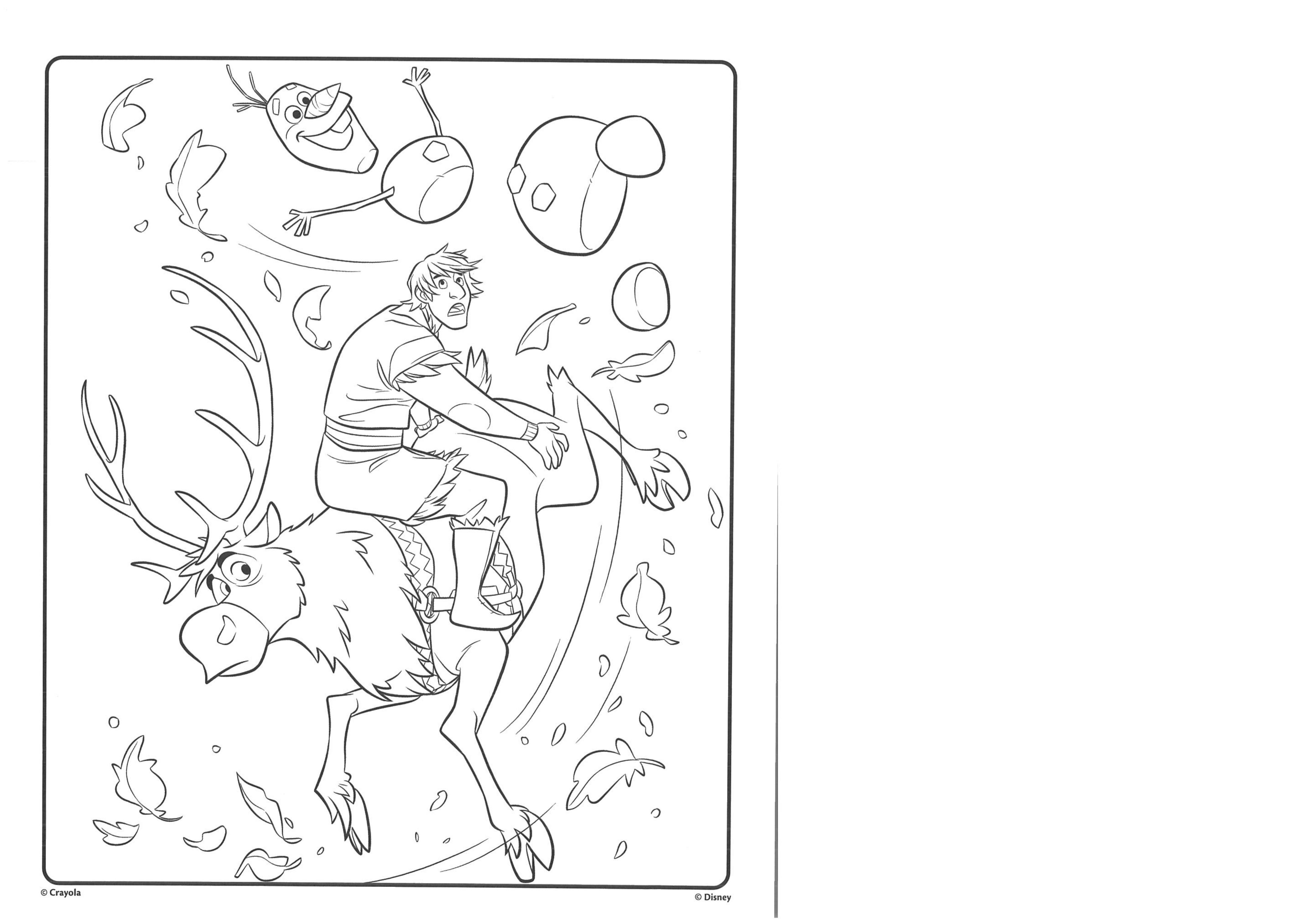 Crayola繪兒樂 - 冰雪奇緣2貼紙著色本