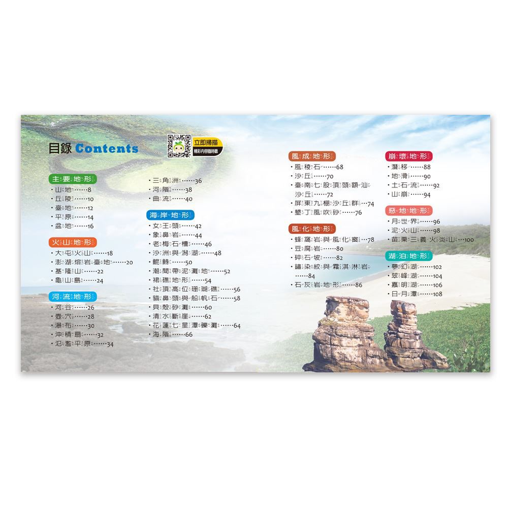 臺灣地形小百科-QR CODE版