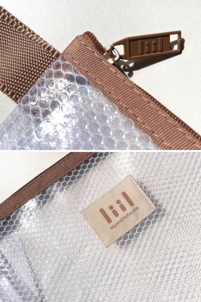 理理 liil - 霧透隨行立立袋-拿鐵奶 (2入組)-L