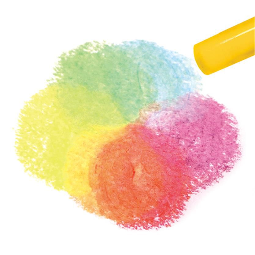 日本文具 KOKUYO - 日本製 半透明質感彩繪蠟筆-10色