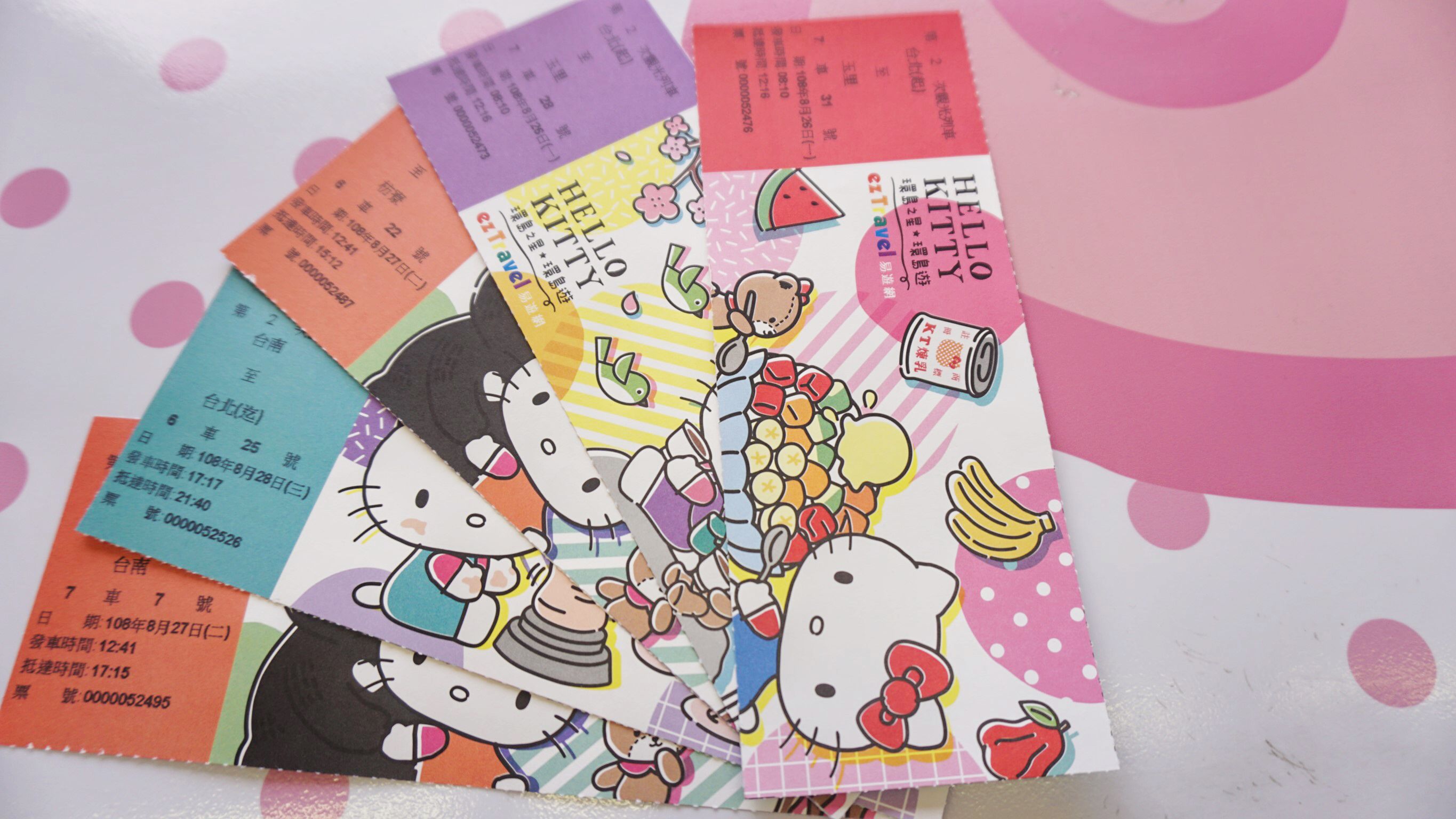 環島之星 Hello Kitty 繽紛列車｜一票吃住玩到底