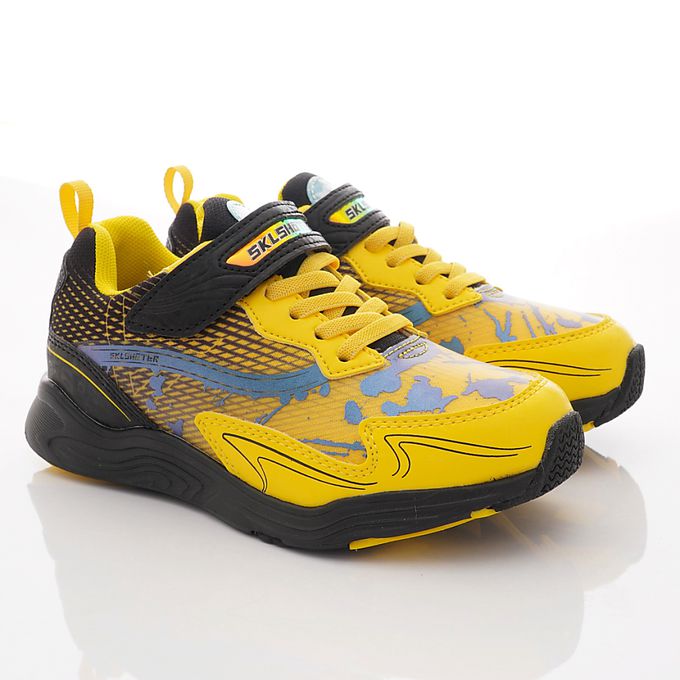 Moonstar日本月星 - 月星SK炫技者水技能運動款(中大童段)-運動鞋-黃